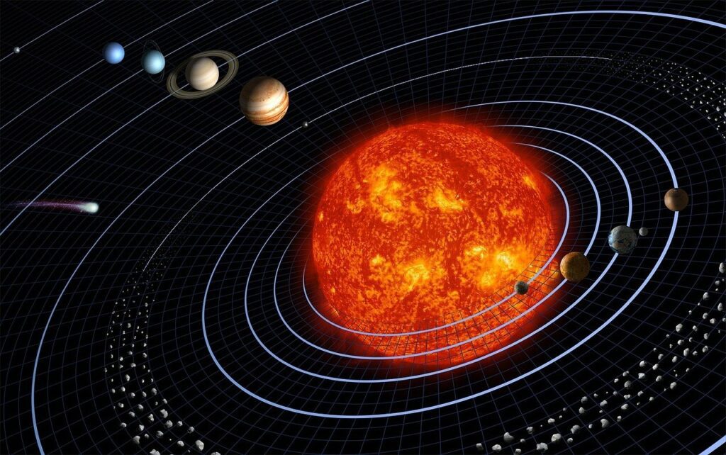 solar system, planets, nature, Destruction Of The Solar System