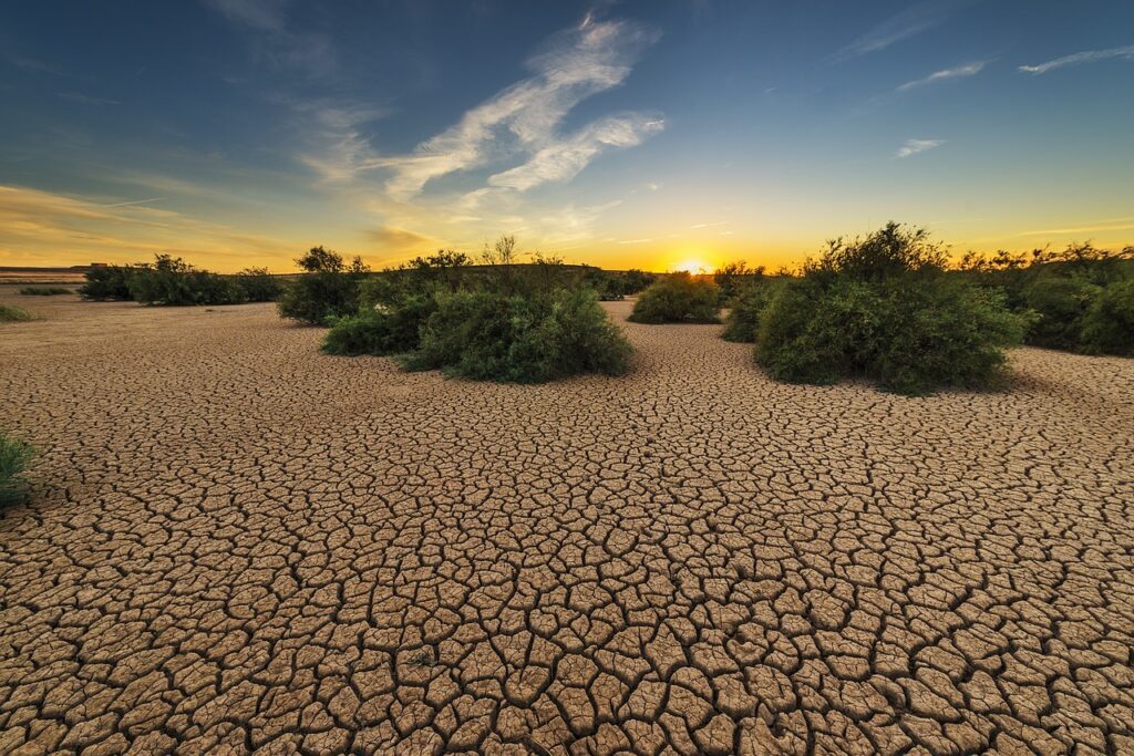 drought, dehydrated, clay floor, Destruction Of The Solar System