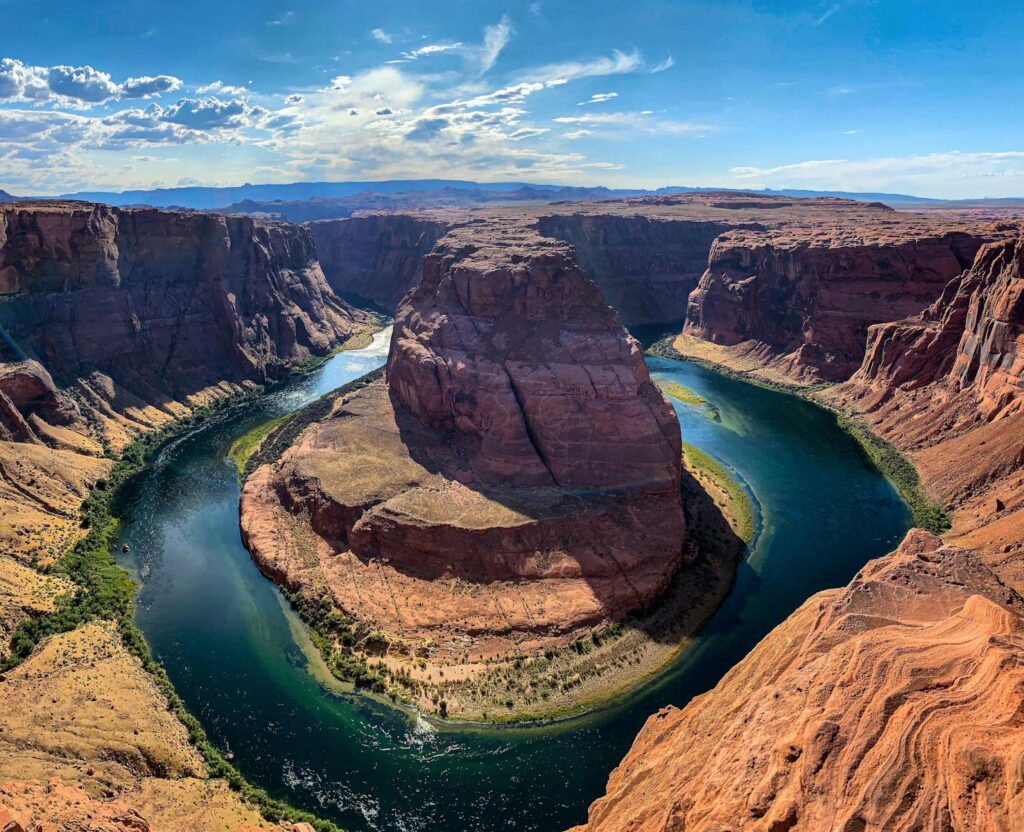 Horseshoe-shaped Meander in Colorado River, Incredible Wonders Of Earth